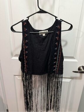 Idyllwind Juniper Southwestern Beaded Fringe Vest